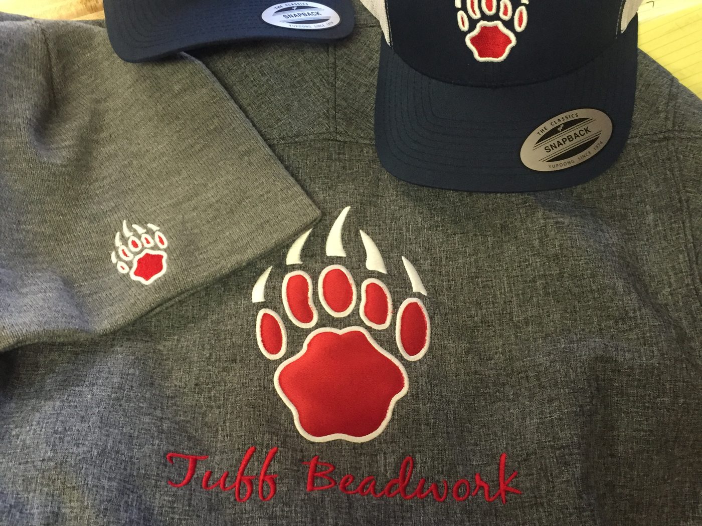 Custom apparel decoration by Thread-Mark